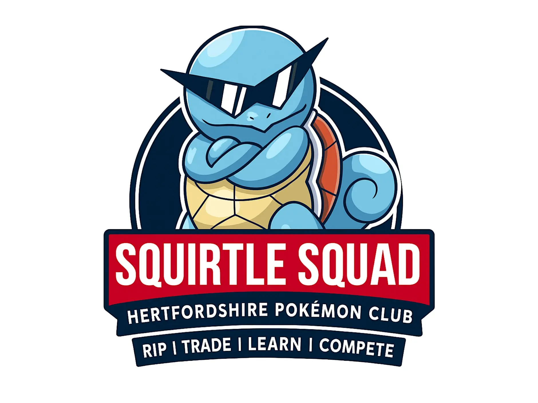 Squirtle Squad Pokemon Club logo